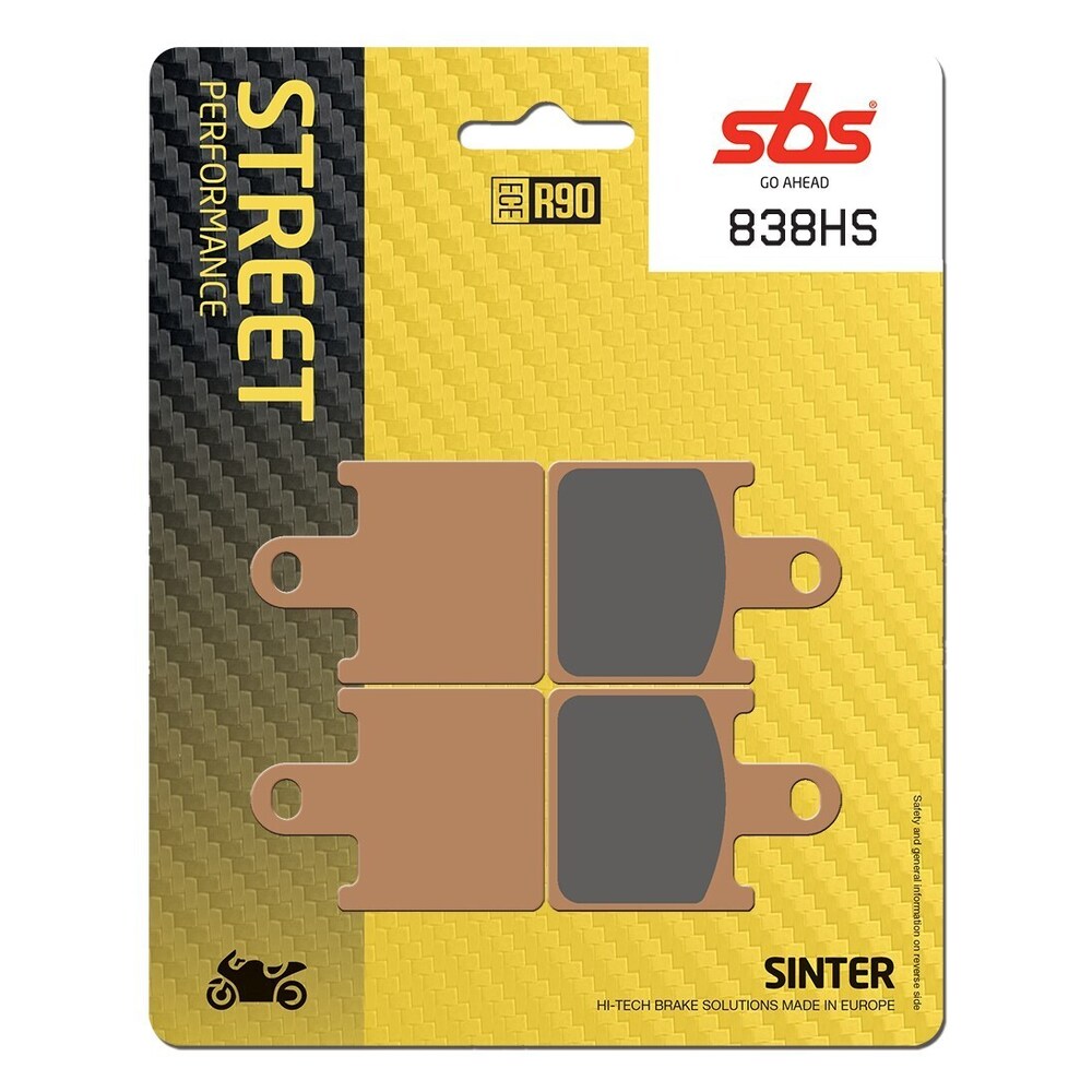 SBS FRICTION - Sinter Front Brake Pads