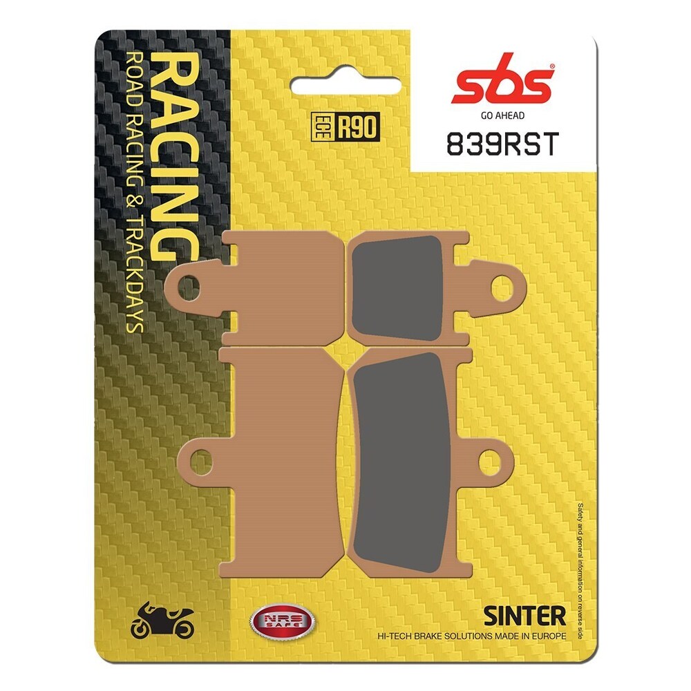 SBS FRICTION - Road Sport & Track Sinter Front Brake Pads