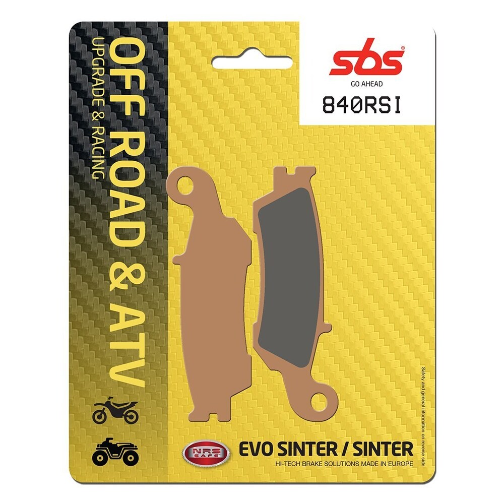 SBS FRICTION - Racing Sinter Off Road Front Brake Pads