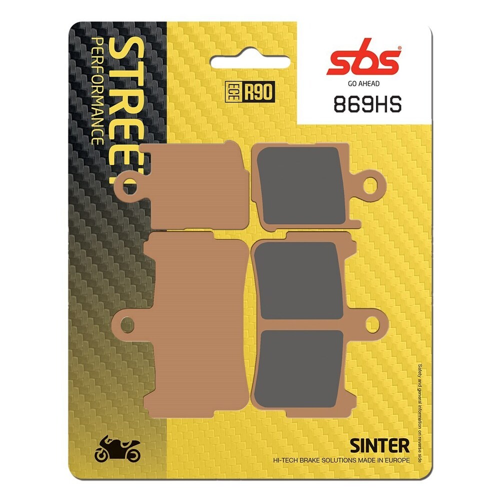 SBS FRICTION - Sinter Front Brake Pads