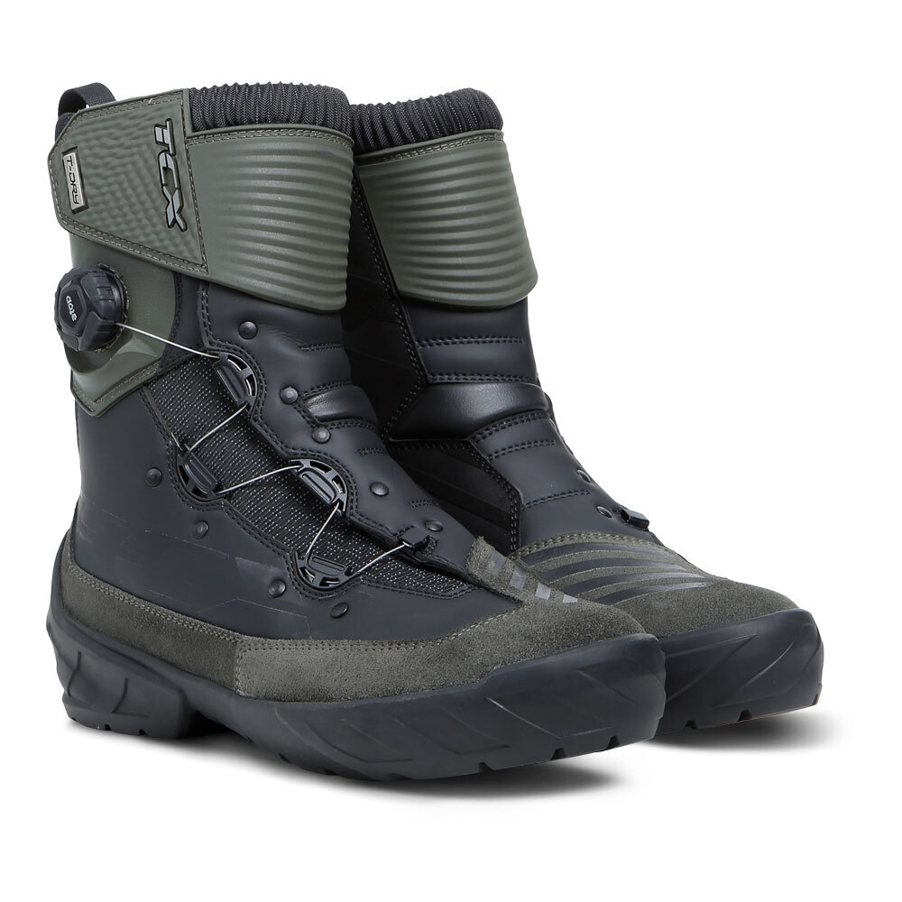 TCX INFINITY 3 MID WATERPROOF BOOTS BLACK/ GREEN 48