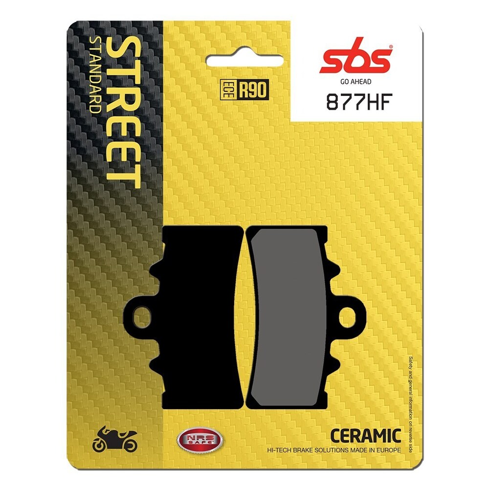 SBS FRICTION - Ceramic Front Brake Pads