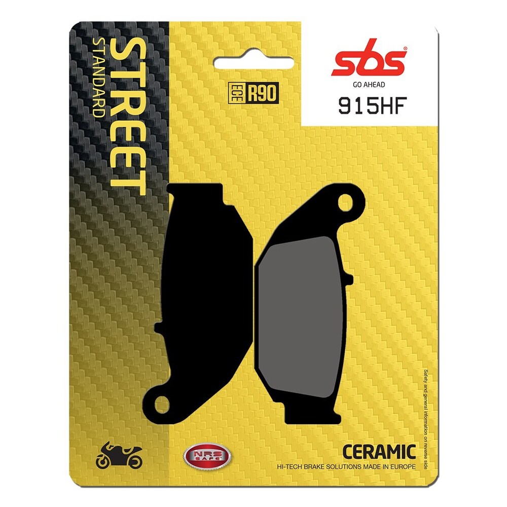 SBS FRICTION - Ceramic Rear Brake Pads