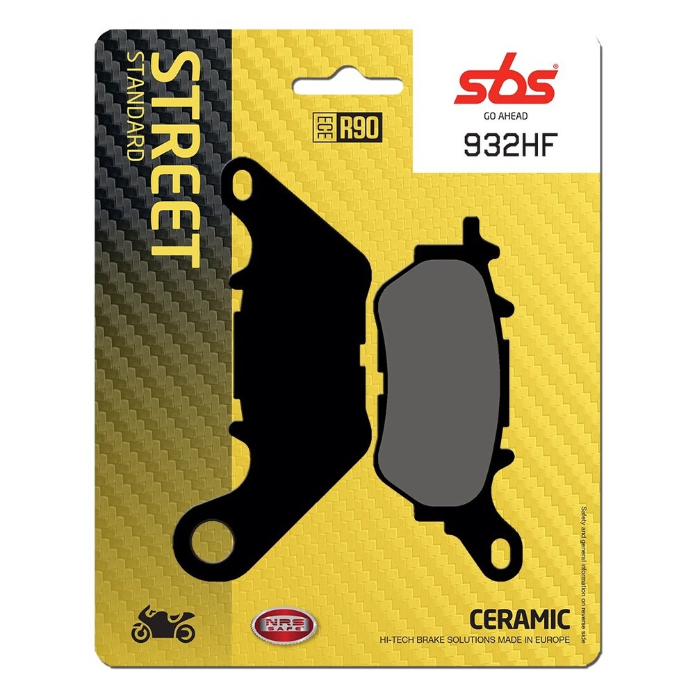 SBS FRICTION - Ceramic Rear Brake Pads (SBS 230)