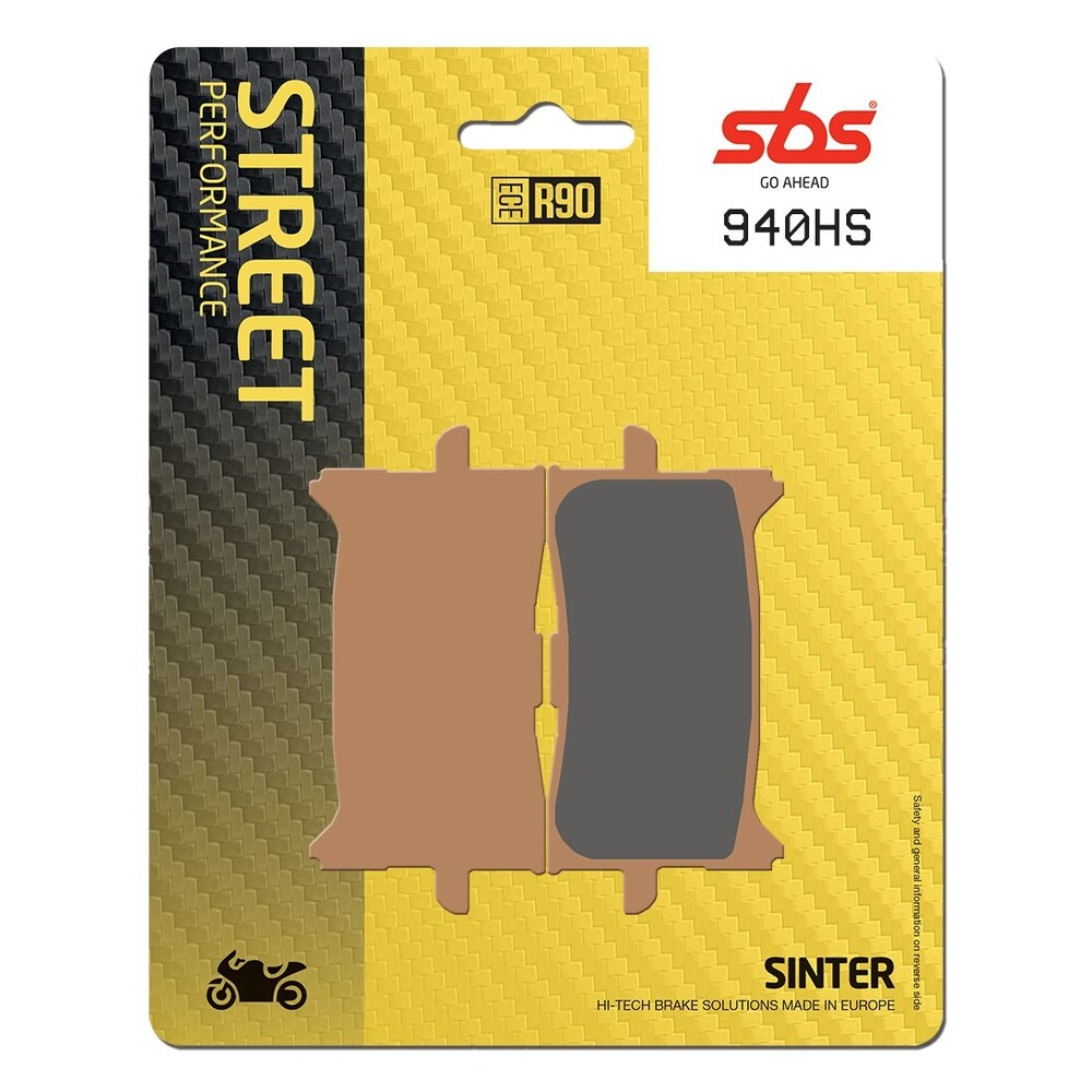 SBS FRICTION - Sinter Front Brake Pads