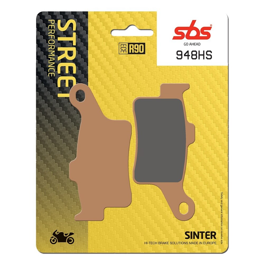 SBS FRICTION - Sinter Front Brake Pads